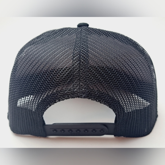 Caterpillar Diesel Power Trucker Mesh Snapback Hat Cap Flat Bill Smokey Bandit - Picture 4 of 4